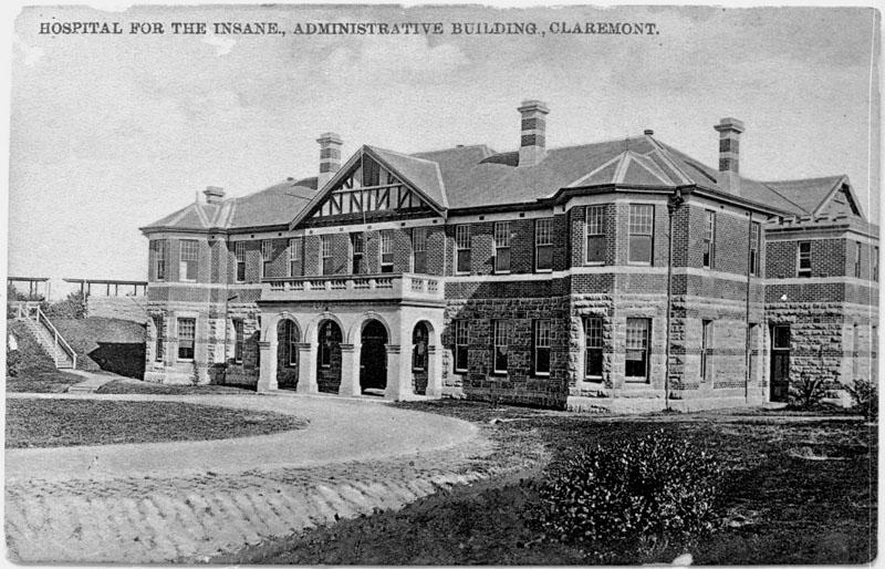 Claremont Hospital For The Insane Collections WA